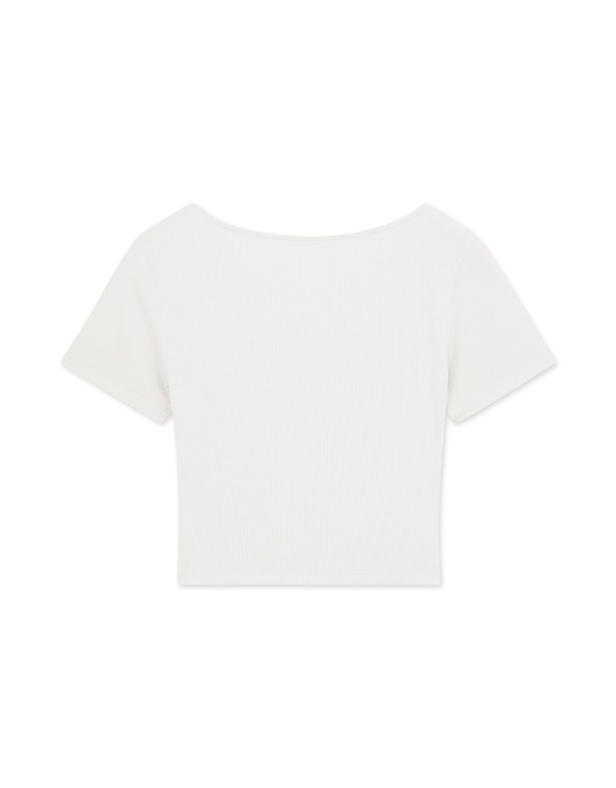 Knot Front Knit Top