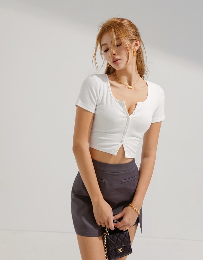Cardigan Knit Top