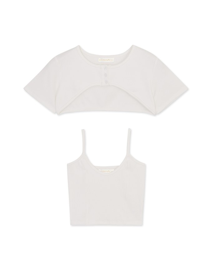 Two-Piece Hollow Top