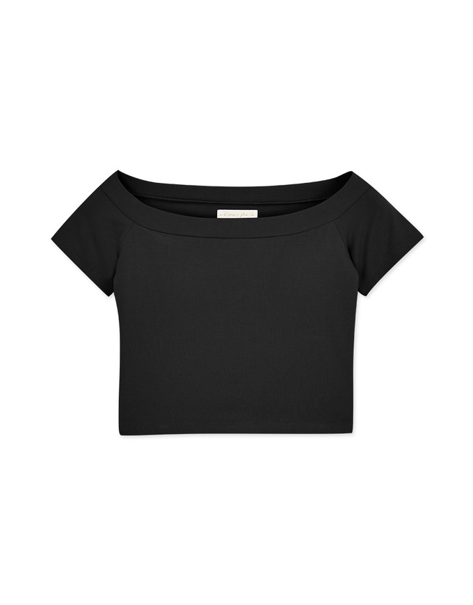 Casual Off Shoulder Top (With Padding)
