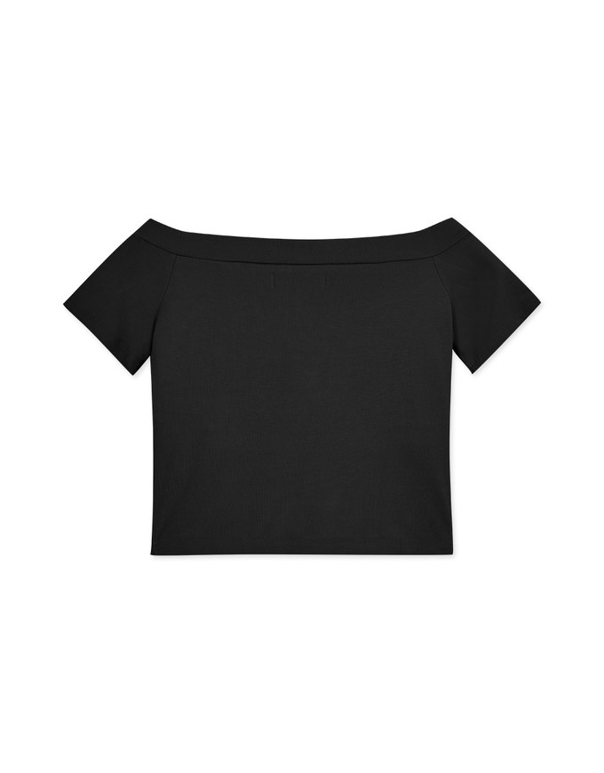 Casual Off Shoulder Top (With Padding)
