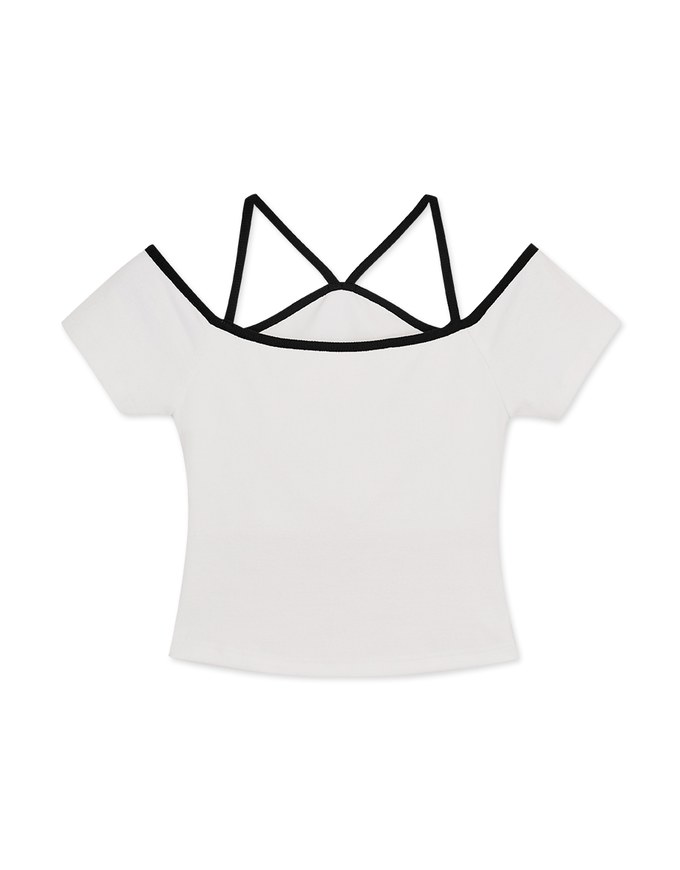 2WAY Knit Top (With Padding)