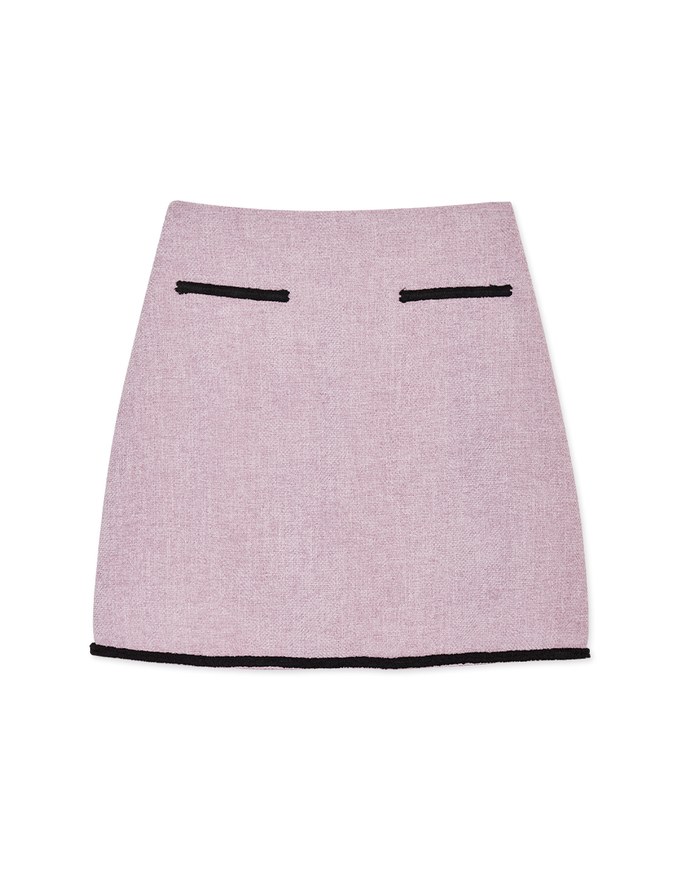 Tweed High Waisted Skirt