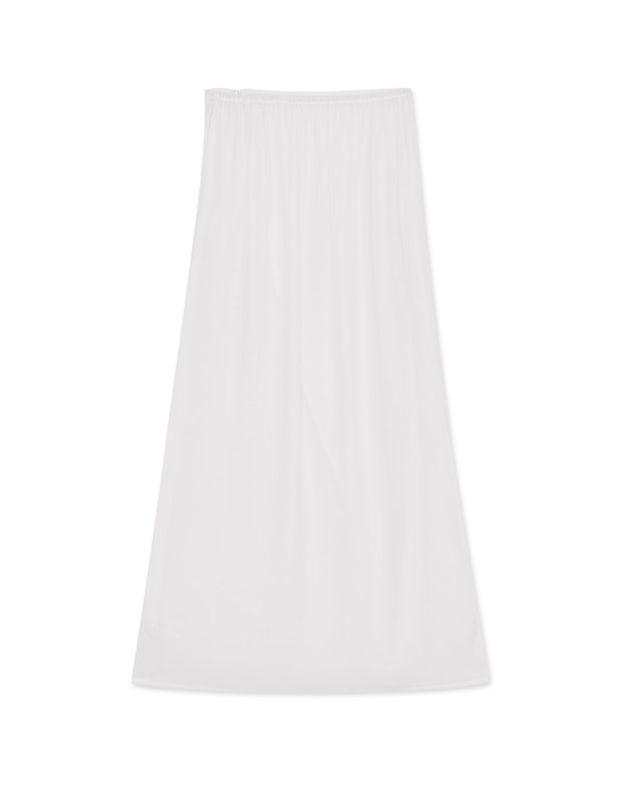 【Beach Cover】Slit Chiffon Bikini Cover Up Skirt