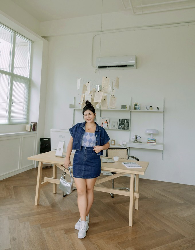Elevated Casual Denim Jeans Skirt