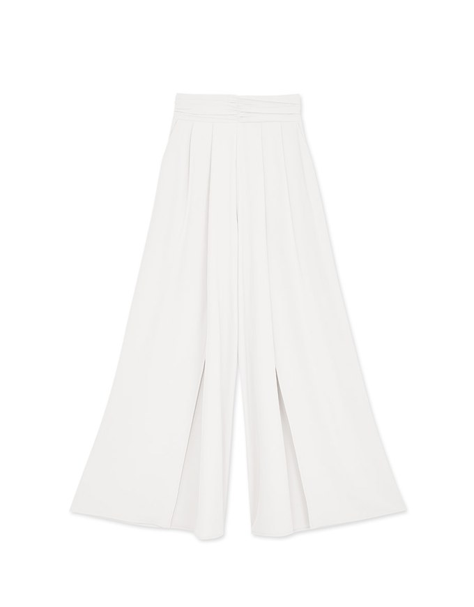 Sheer Scratch Slit Pants