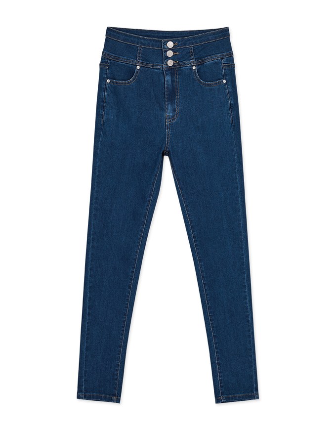 【Den!m LITE】Cooling JEANS PANTS No Filter Slimming Denim Skirt