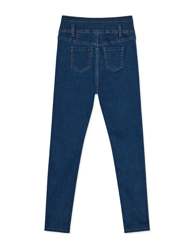 【Den!m LITE】Cooling JEANS PANTS No Filter Slimming Denim Skirt