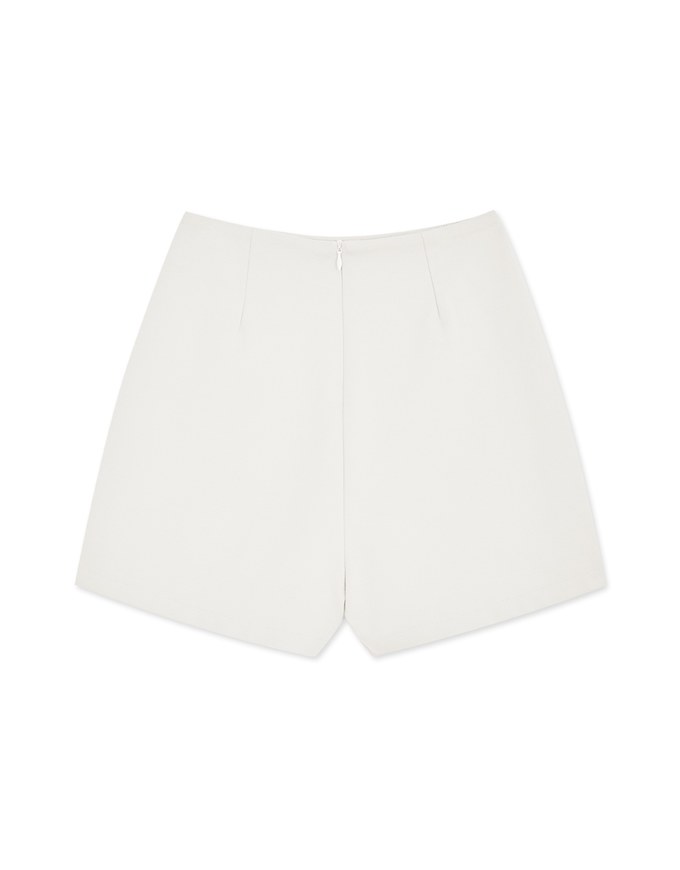 K-Pop Slimming Slit Petal Design Skorts
