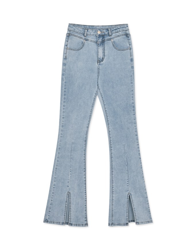 Flare Denim Jeans Pants
