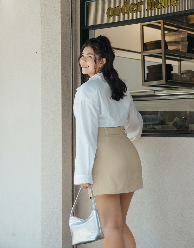 Large Lapel Short Coat