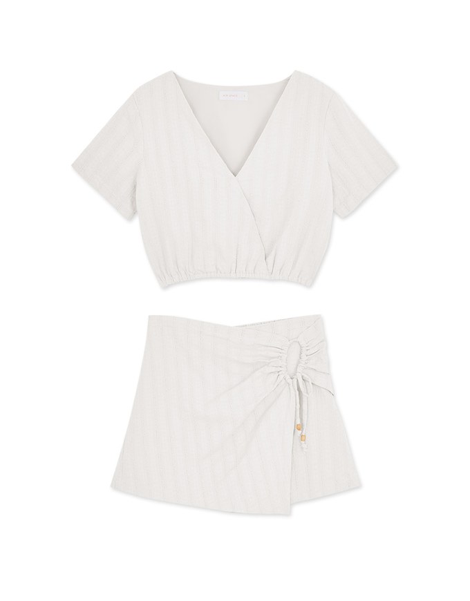 Embroidered Lace Vacation Setwear