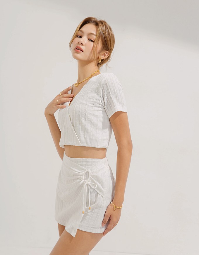 Embroidered Lace Vacation Setwear