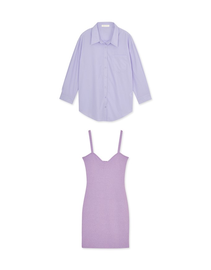 Tube Fitted Mini Set Dress