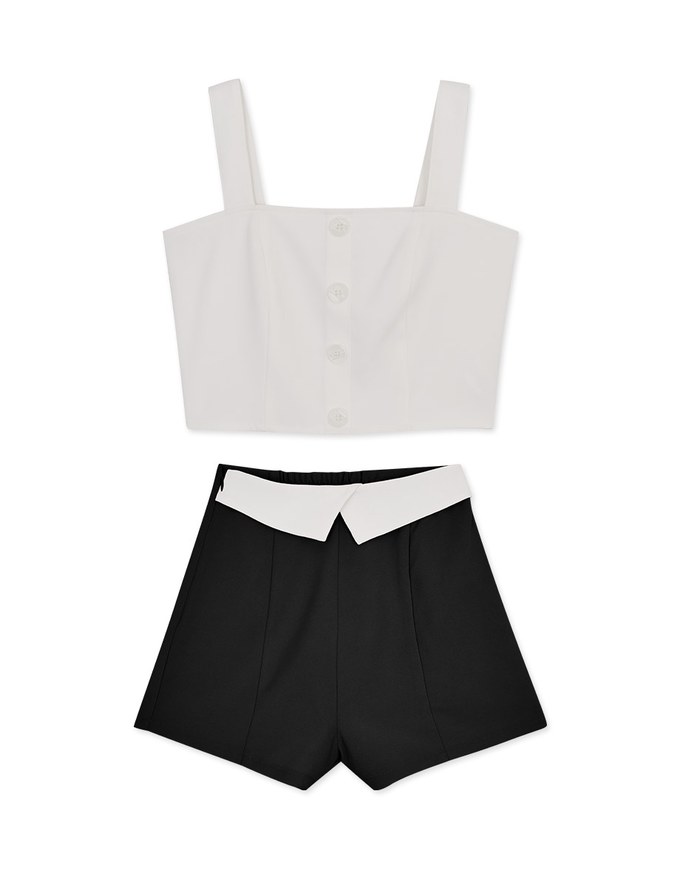 Neat Vest Top Set Wear
