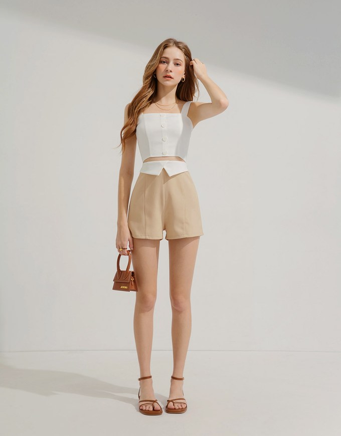 Neat Vest Top Set Wear