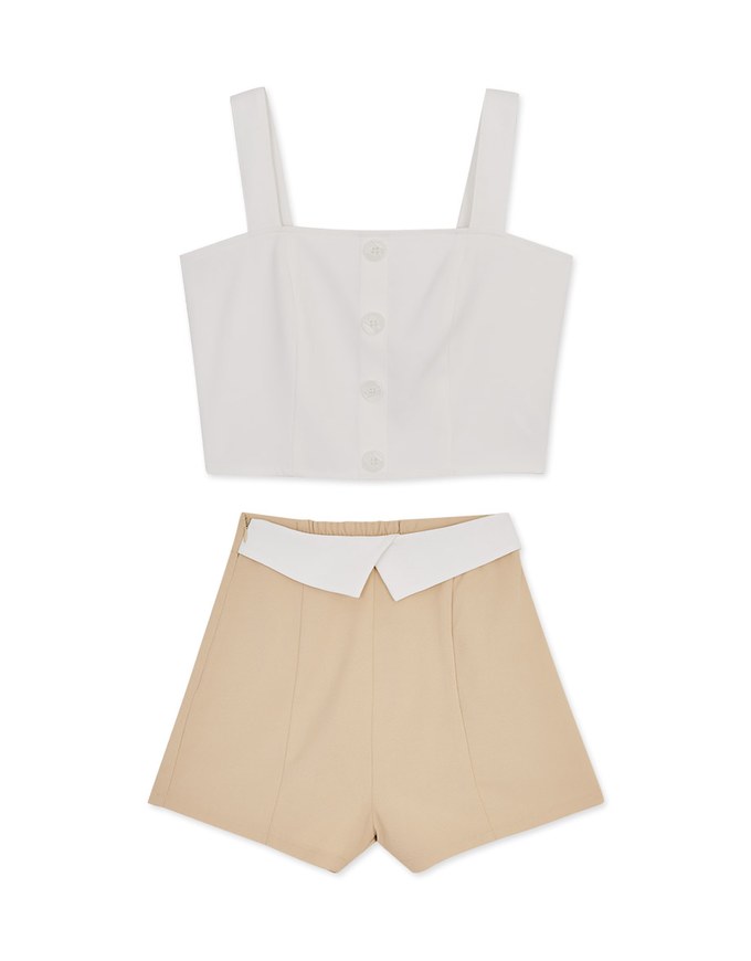 Neat Vest Top Set Wear
