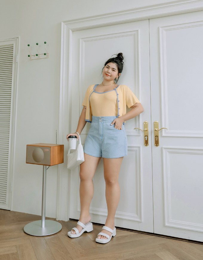 Two-Piece Knit Top