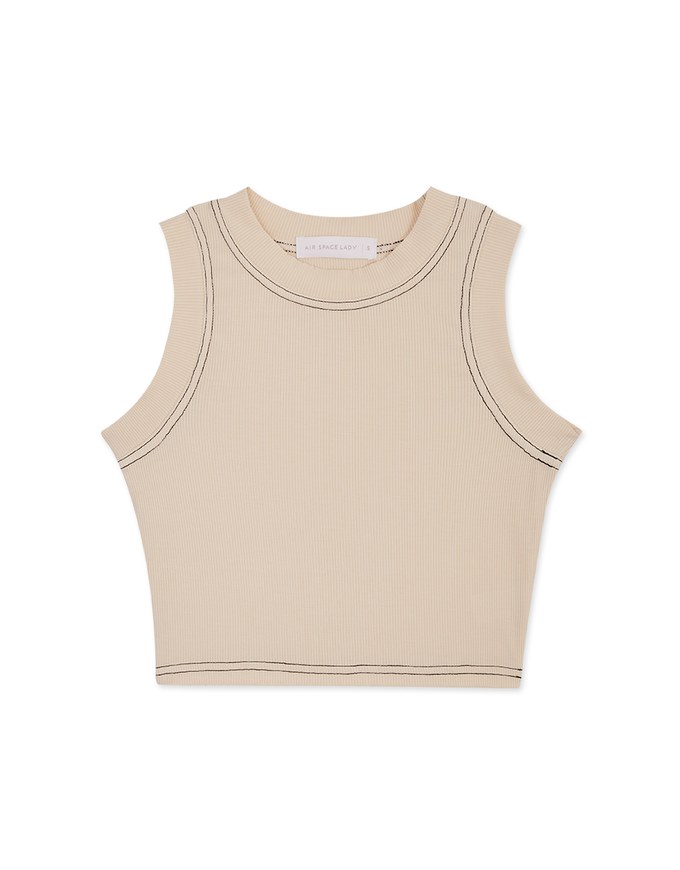 Seam Fit Cropped Tank Top
