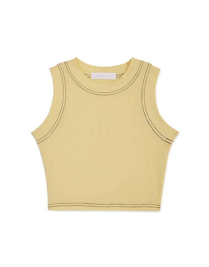 Seam Fit Cropped Tank Top