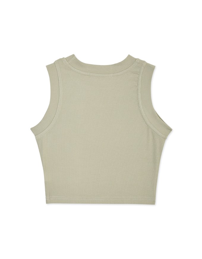 Seam Fit Cropped Tank Top