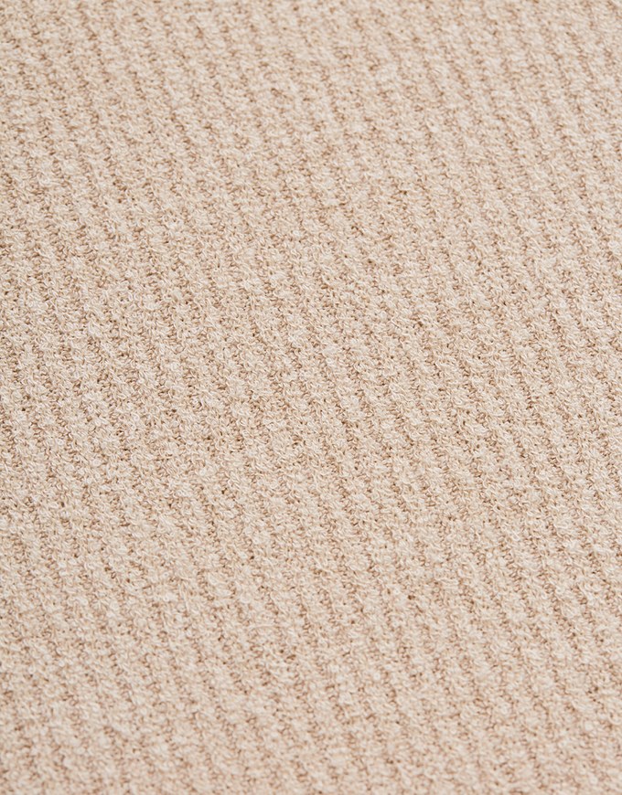 Crew Neck Knit Fitted Tank Top