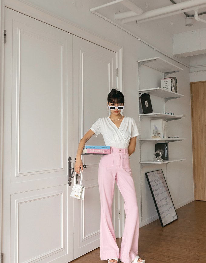 Overlap Knit Top