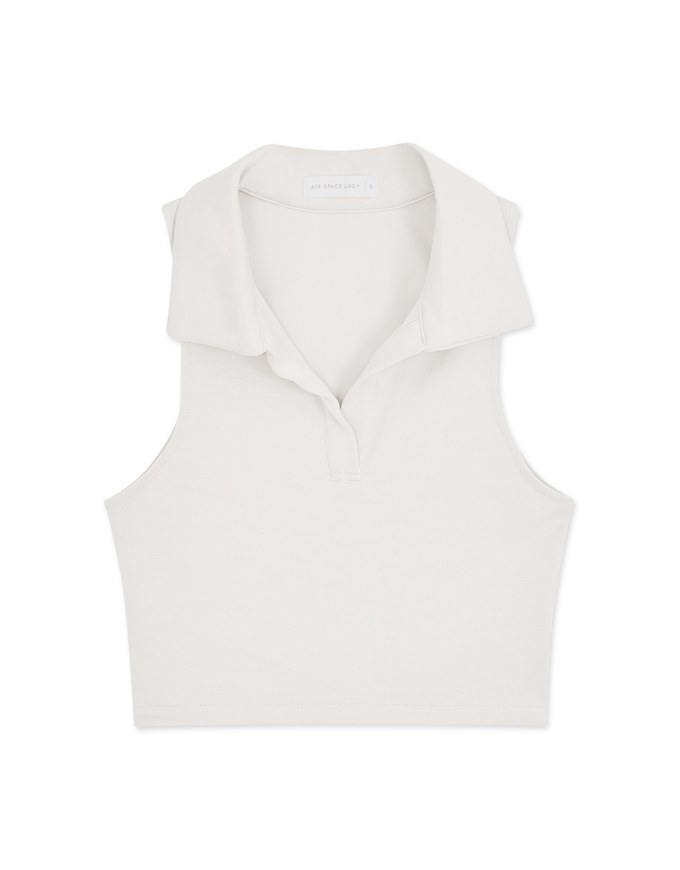 Casual Chic Lapel Crop Vest