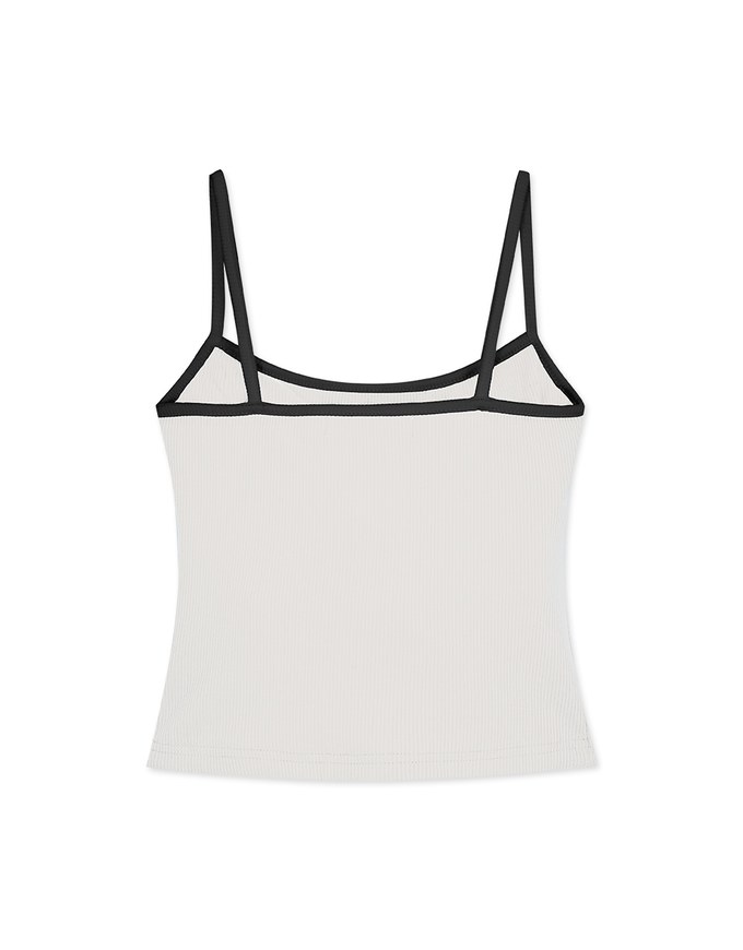Contrast Color Cami Top (With Padding)