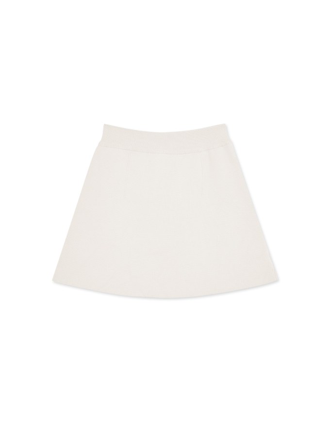 Thick Pound Knit Skirt