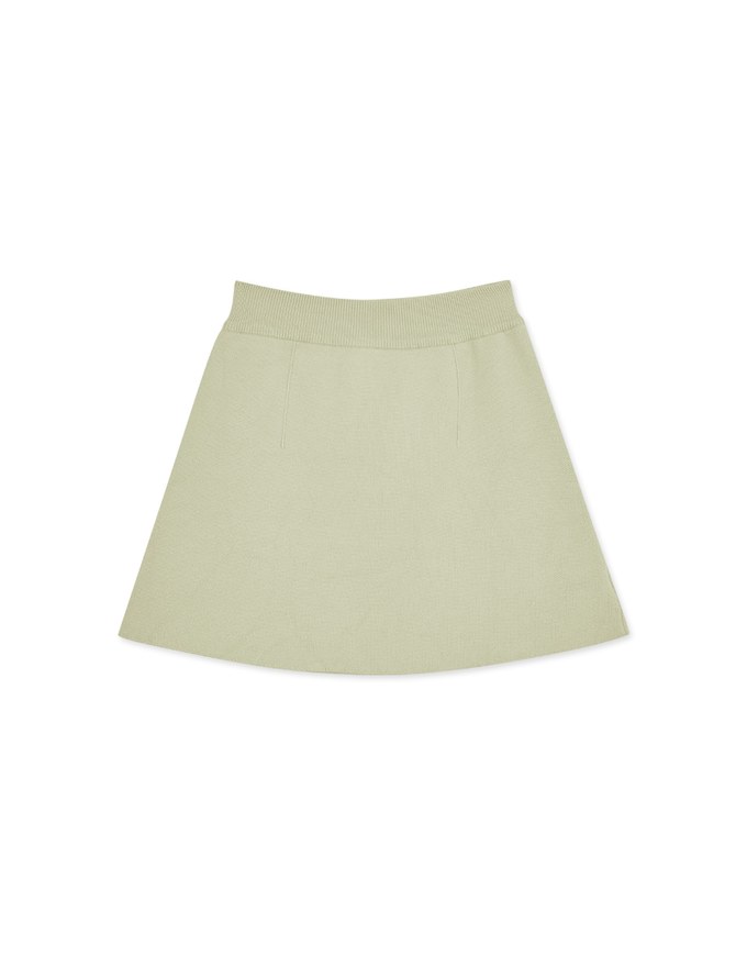 Thick Pound Knit Skirt