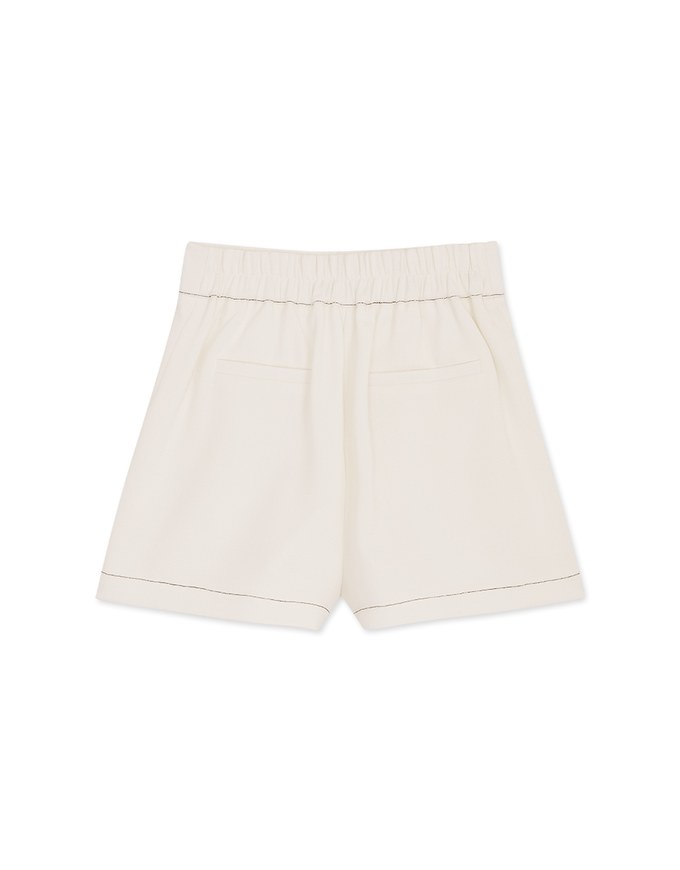 Double Pleated Shorts
