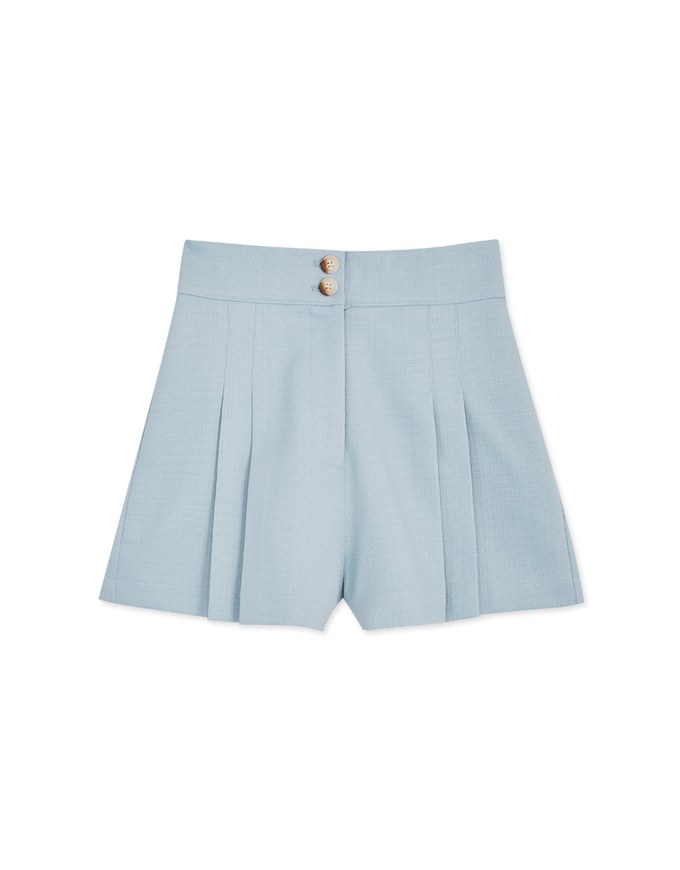 Double Pleated Shorts