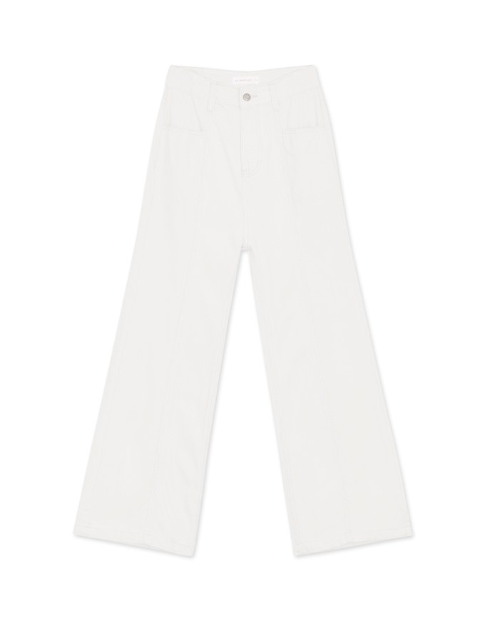 High Waisted Flare Denim Jeans Pants