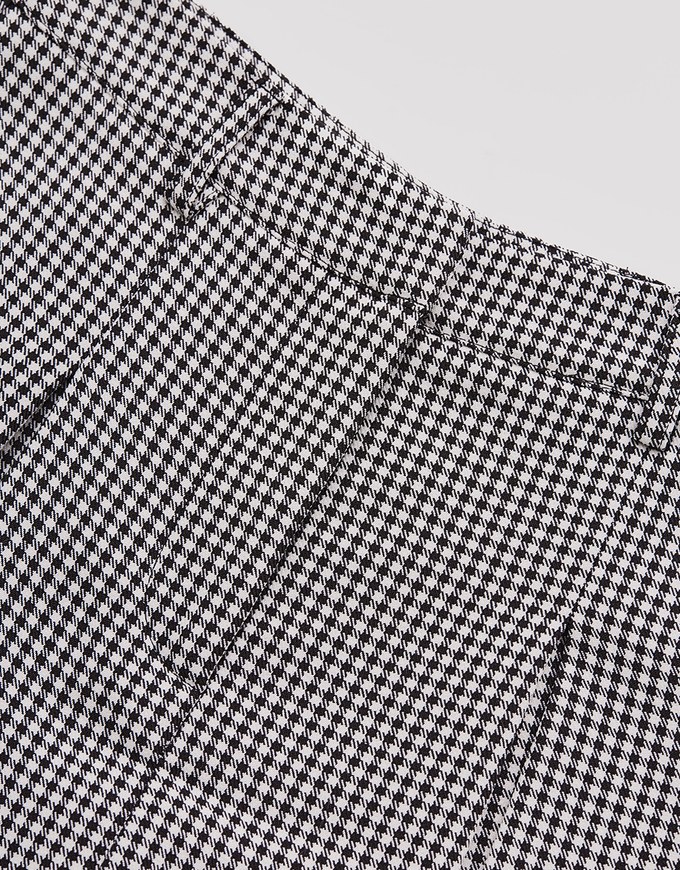 Dainty Check Pleated Skorts