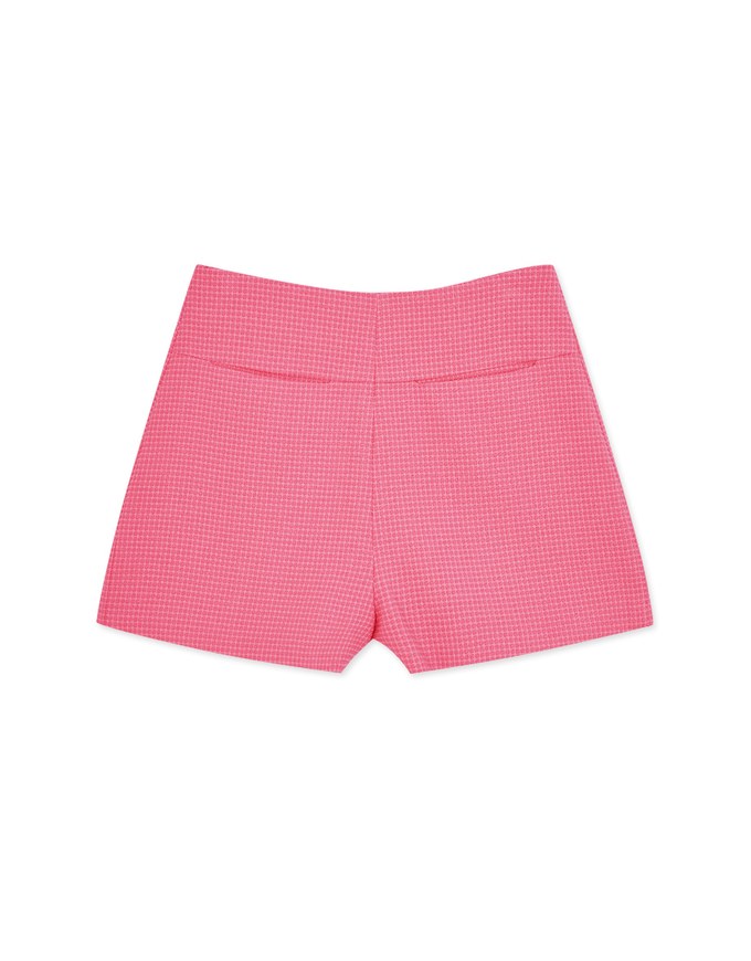 Coarse Knit Wide Waist Shorts