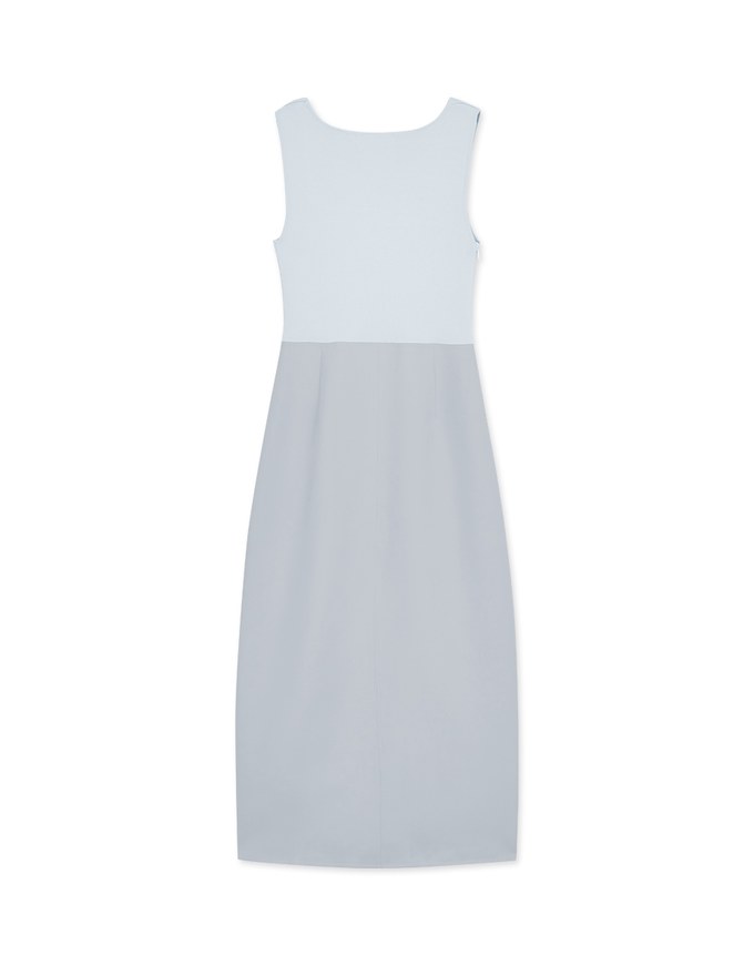 Spliced Slit Tank Maxi Dress