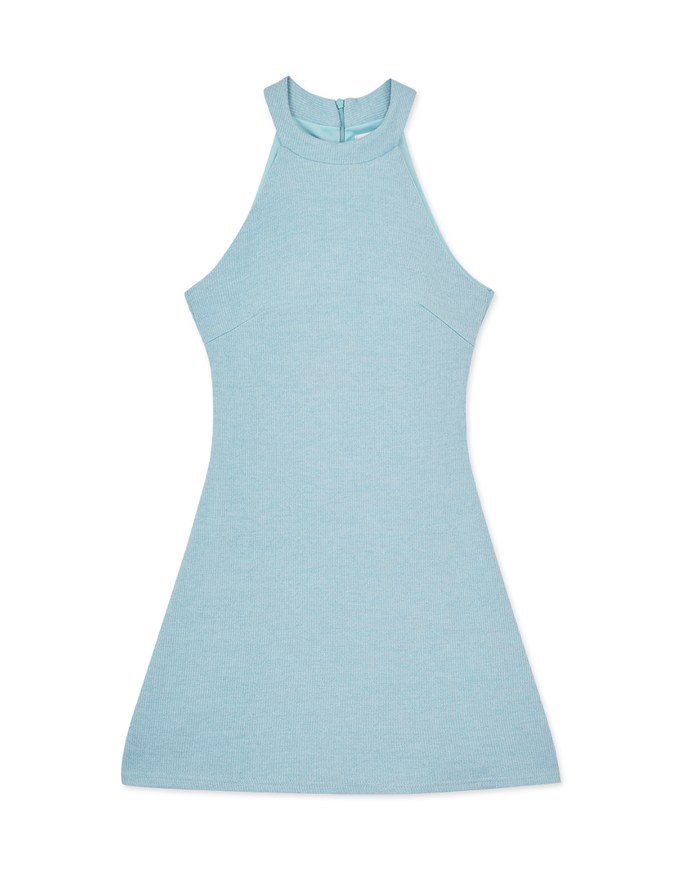 Halter Bodycon Mini Dress (With Padding)