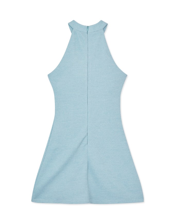 Halter Bodycon Mini Dress (With Padding)