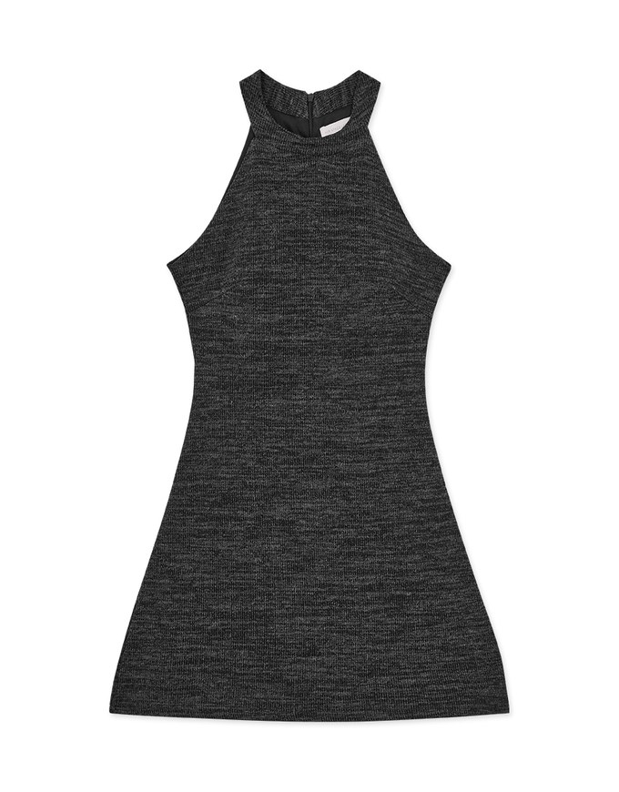 Halter Bodycon Mini Dress (With Padding)