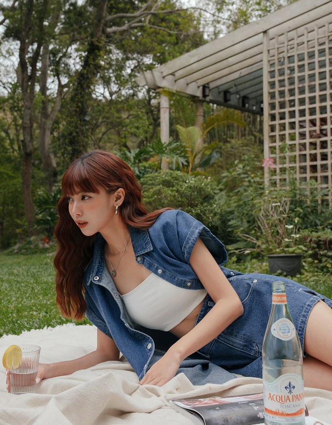 Denim Jeans Oversized Blazer Jacket