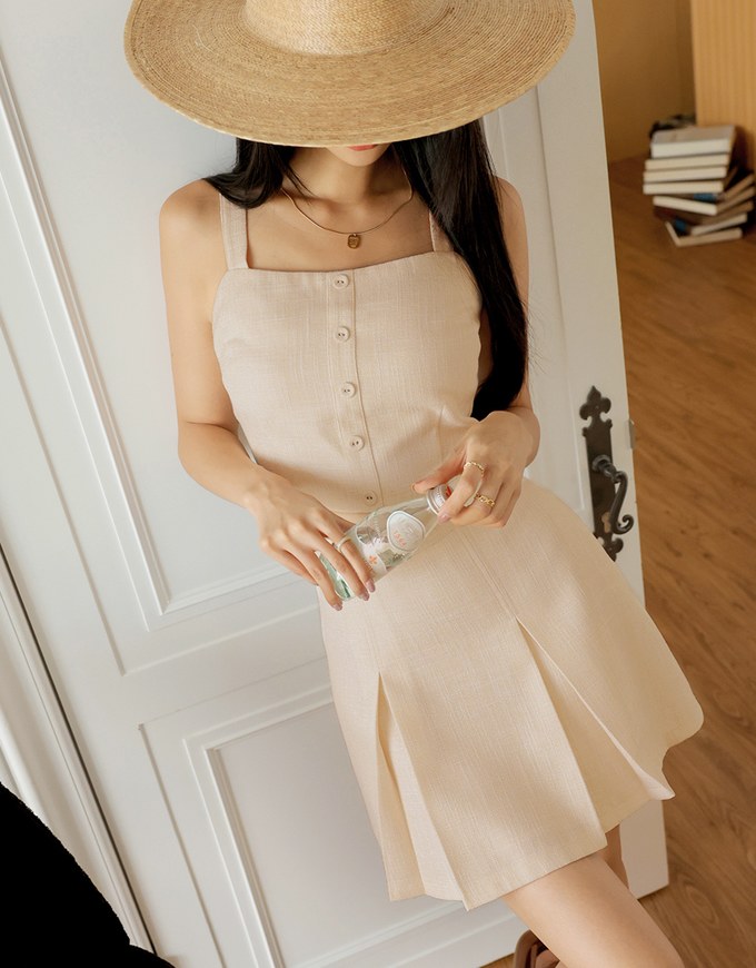 Elegant Tweed Tank Top + Skirt Set