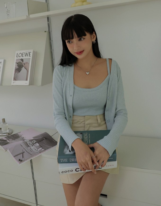 Two Piece Long Sleeve Top