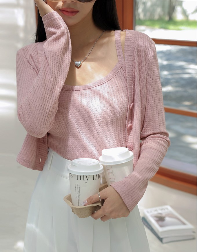 Two Piece Long Sleeve Top