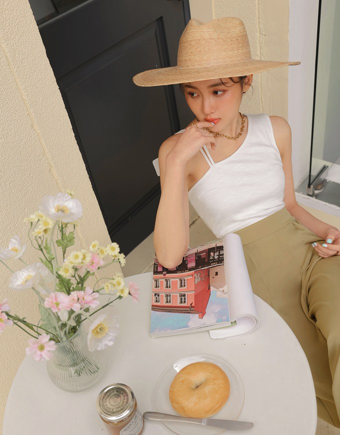 Casual Asymmetric Tank Jumpsuit
