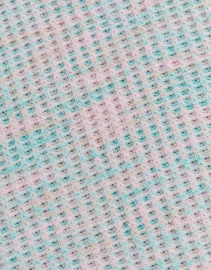 Mix Color Knit Fitted Tank Top