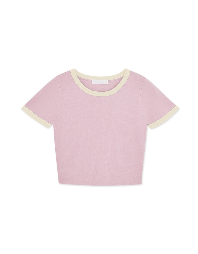 Basic Round Neck Crop Top