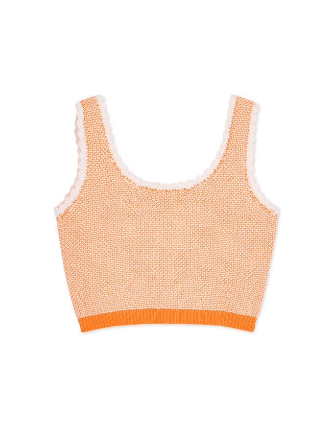 Cutie Edge Knit Tank Top