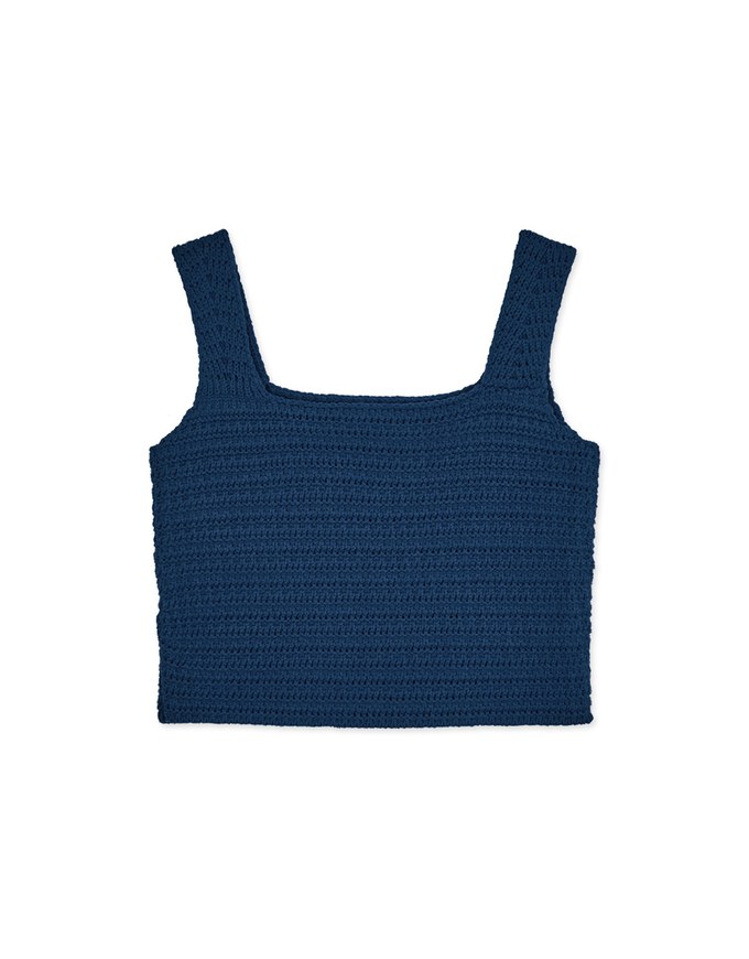 Textured Knit Tank Top