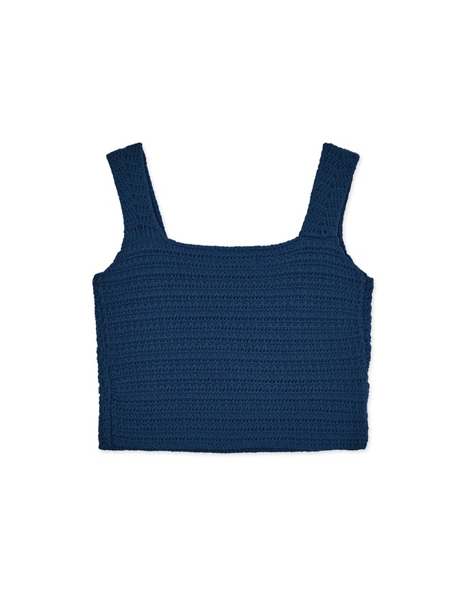 Textured Knit Tank Top